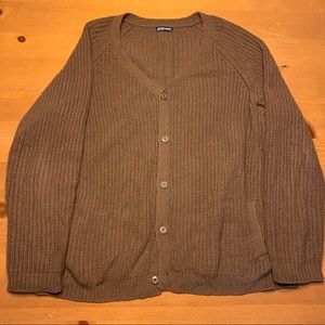 Oversized Knit Cardigan